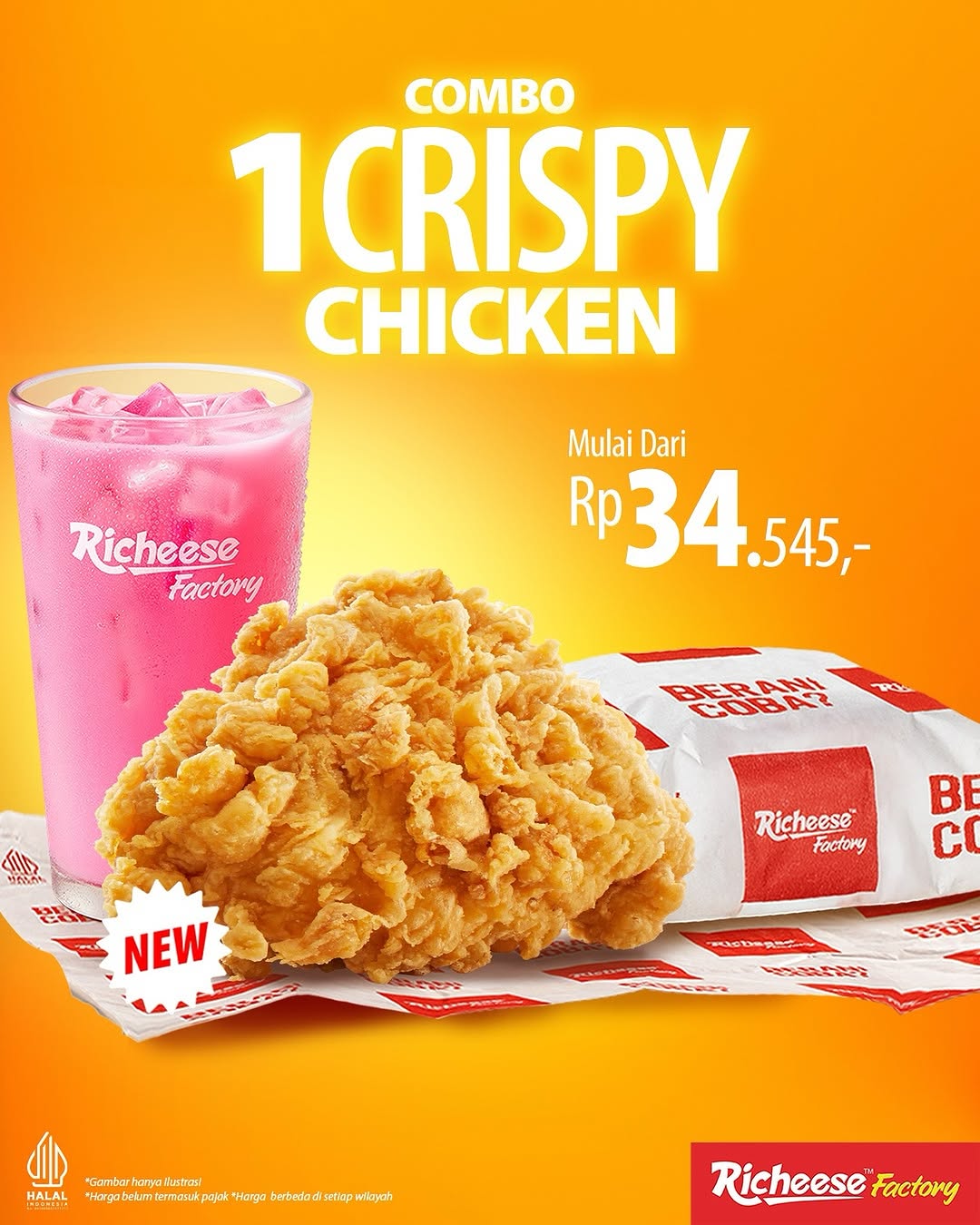 Combo 1 Crispy Chicken